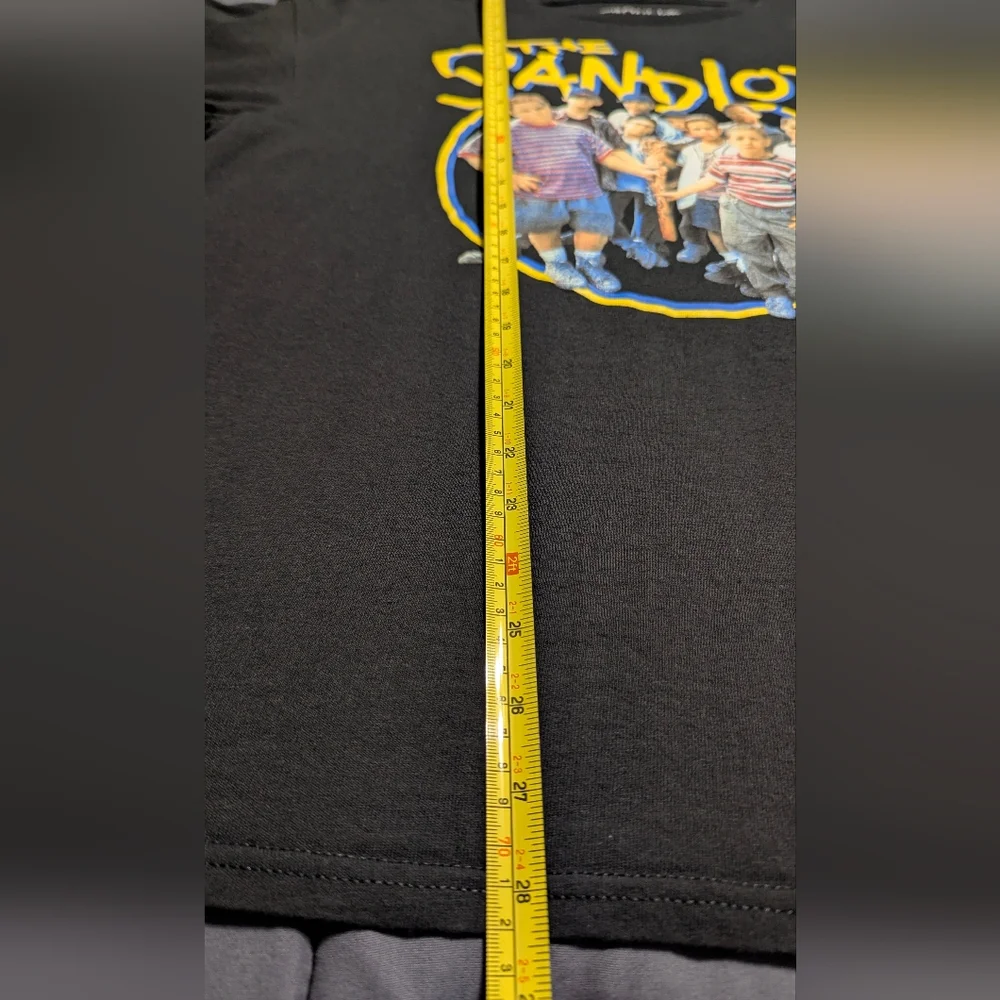 The Sandlot Movie T-shirt Black Unisex Size Large Retro 90s